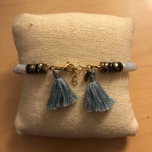 Shashi Moonstone and Pyrite Bracelet